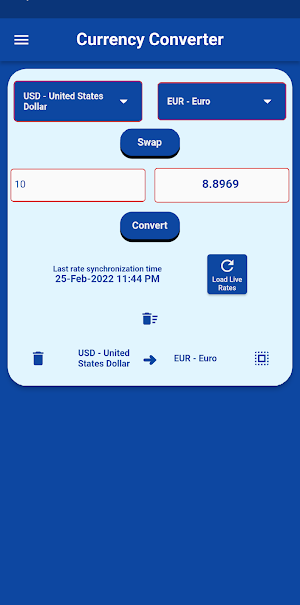 Currency Converter Screenshot 3