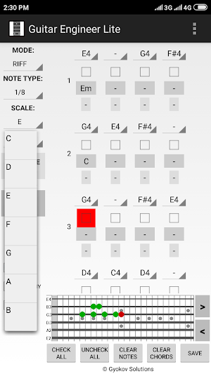 Guitar Engineer Lite Screenshot 2