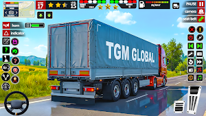 Euro Truck 3D Game Simulator Screenshot 2