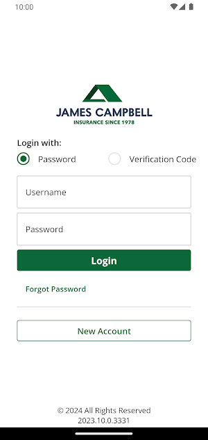 James Campbell Insurance Screenshot 0