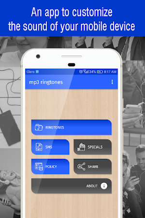 mp3 ringtones for phone Screenshot 0