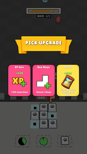 Button Hero: Roguelike TD Screenshot 1
