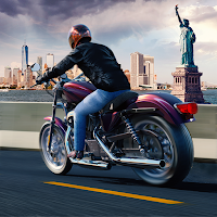 Moto Rider USA: Highway Traffic