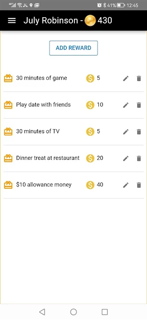 Kids Reward Screenshot 3