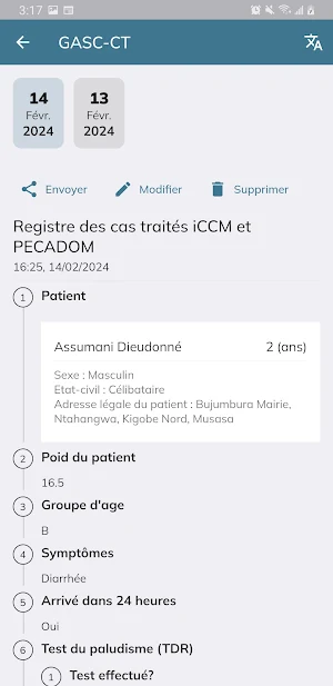 OpenCarenet CHE Screenshot 2