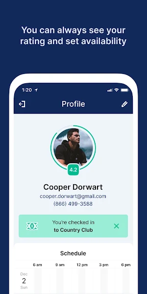 ClubUp - Work as a Caddie Screenshot 3