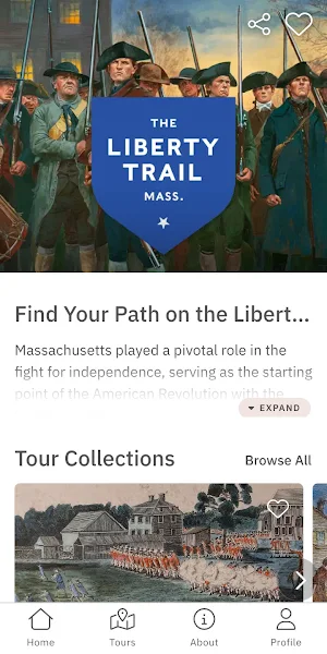 The Liberty Trail Mass. Screenshot 0