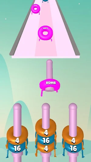 Drop In Blocks 2048 Merge Screenshot 3