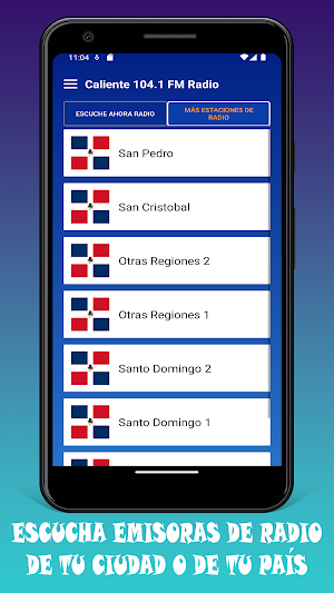 Radio Caliente 104.1 FM Online Screenshot 2