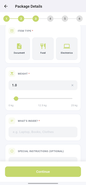 Sure Delivery Driver Screenshot 1