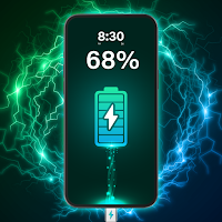 Battery Charging Animation 4K