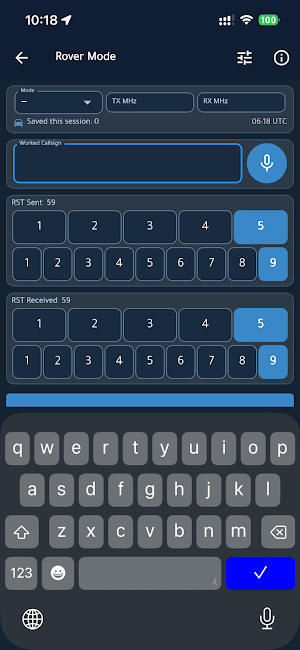 Ham Logging Screenshot 3