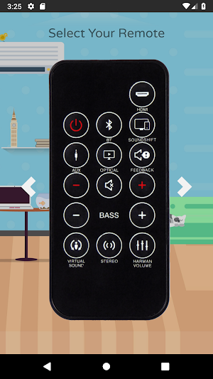 Remote Control For JBL Sound Bar Screenshot 3