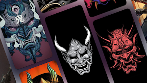 Samurai Hannya Wallpaper Screenshot 0