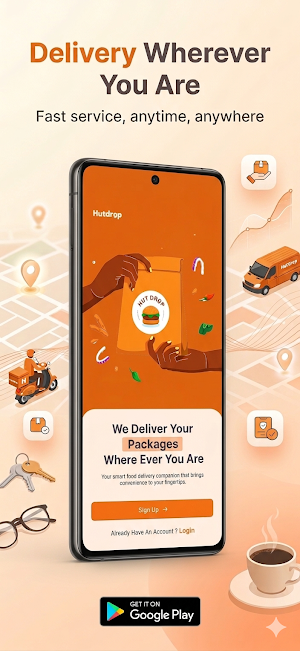 Hutdrop - Food  Delivery Screenshot 0