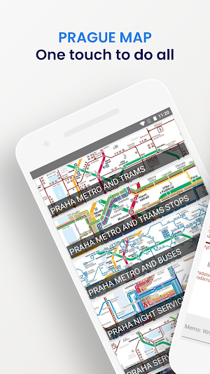 PRAGUE METRO TRAM BUS MAP Screenshot 0