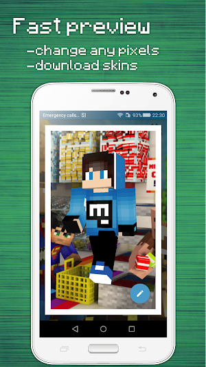 Skins Editor for Minecraft PE (3D) Screenshot 3