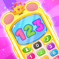 Cute Girl Toy Phone Baby Phone