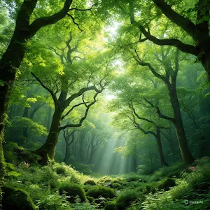 Lust Forest Wallpaper Screenshot 0