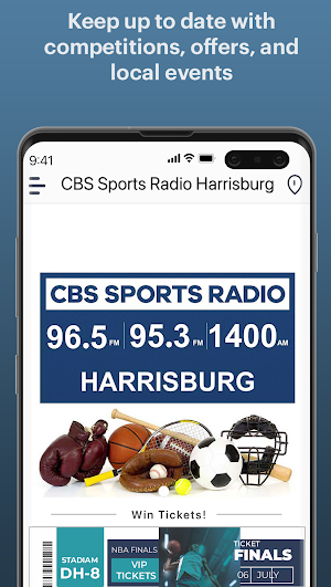 CBS Sports Radio Harrisburg Screenshot 2