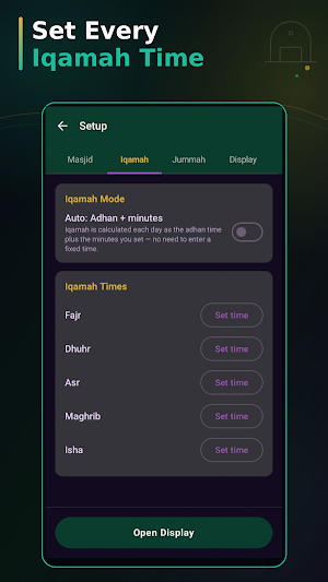 Iqamah Times Screenshot 3