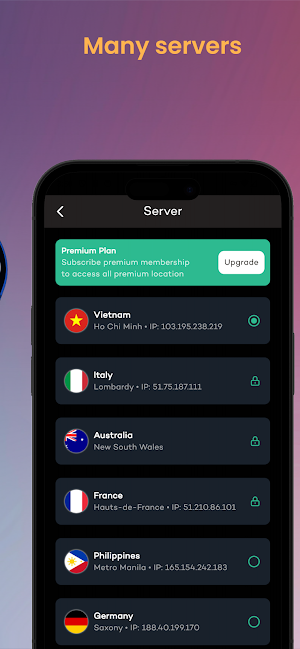 Ming VPN: ShieldedSky Screenshot 2
