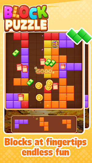 Wood Block Puzzle: Maple Fall‌ Screenshot 0