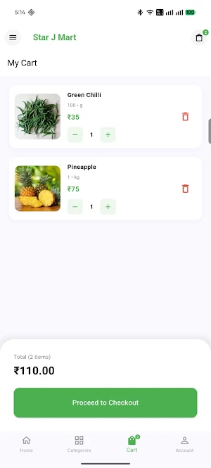 Star J Mart Screenshot 3