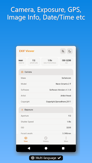 Image EXIF Viewer Screenshot 1