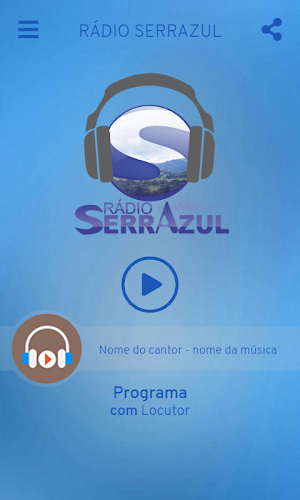Rádio SerrAzul Screenshot 1