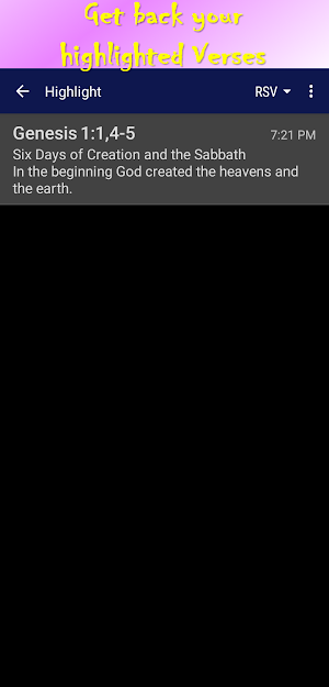 Holy Bible RSV Screenshot 3