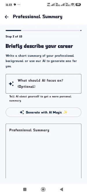 ResumeAI Screenshot 3