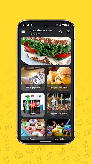M cafe ordering Screenshot 1