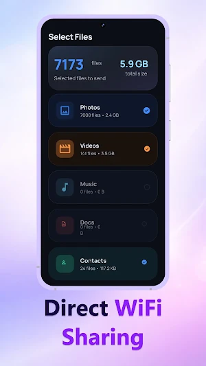 Local File Drop: WiFi Transfer Screenshot 1