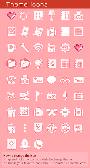 Crystal Hearts Theme +HOME Screenshot 3