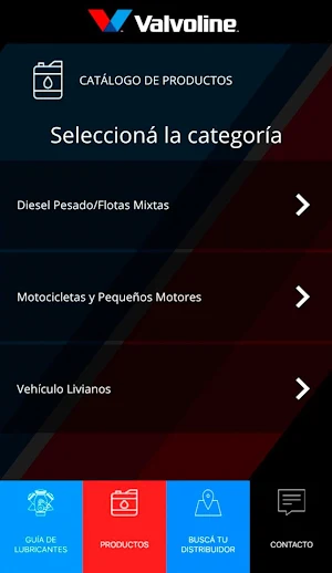 Valvoline Argentina Screenshot 2