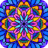 Mandala Flower:Color Master by