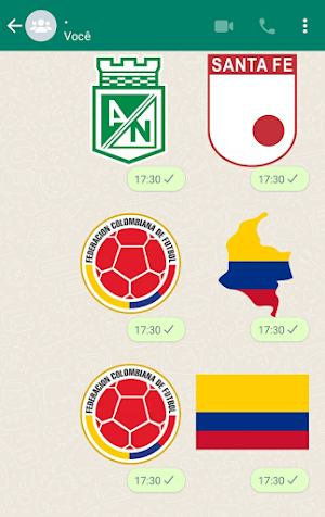 Stickers Fútbol Colombiano Screenshot 3