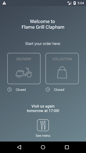 Flame Grill Clapham Screenshot 0