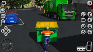 Garbage Truck Games 3D Driving Screenshot 2