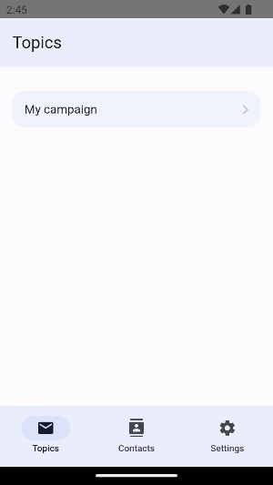 Mesnja Mobile App Screenshot 1