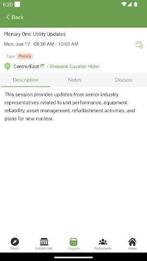 43rd Annual CNS Conference App Screenshot 3
