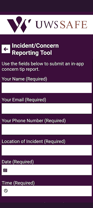 UWS SAFE Screenshot 3