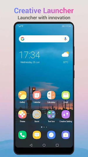 Creative Launcher - Quick & smart launcher 2020 Screenshot 0