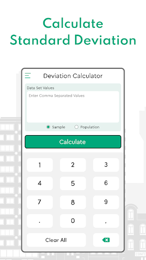 Standard Deviation Calculator Screenshot 0
