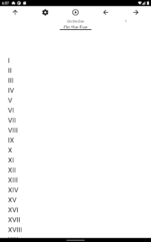 Book, On the Eve Screenshot 2