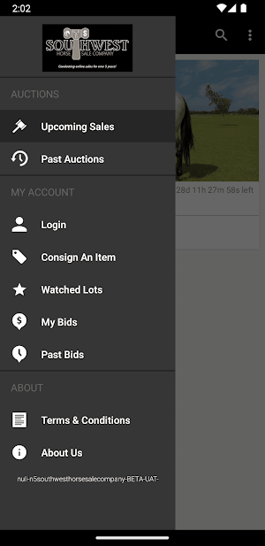 Southwest Horse Sale Company Screenshot 3