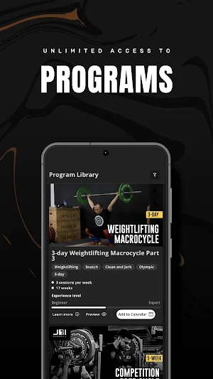 JDI Barbell's App Screenshot 1
