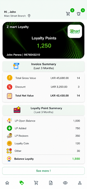 Z mart Loyalty Screenshot 3