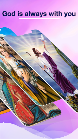 Catholic App - St. Mary, Jesus Wallpapers HD, 4K Screenshot 1